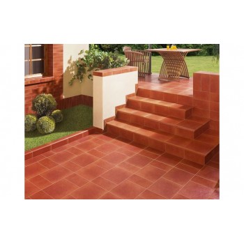 Сходинка Paradyz Taurus Rosa з капіносом кутова 330x330
