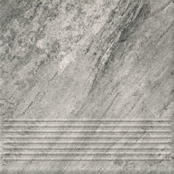 Ступень прямая Paradyz Mattone Pиetra Grafit Stopnica Prosta 300x300