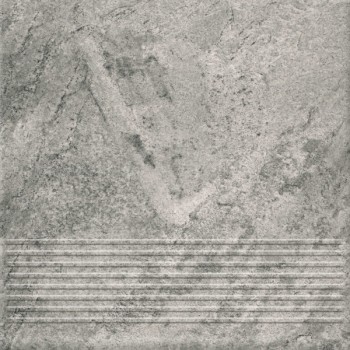 Ступень прямая Paradyz Mattone Pиetra Grafit Stopnica Prosta 300x300