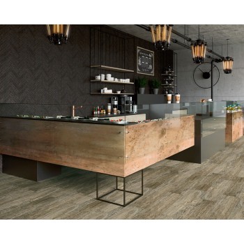 Paradyz Scandiano Nero Elewacja 66X245