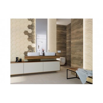 Paradyz Serene Beige Heksagon Str 171x198
