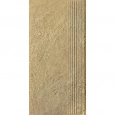 Сходинка пряма Paradyz Ceramika Eremite Beige Stopnica Prosta Struktura Mat 600x300