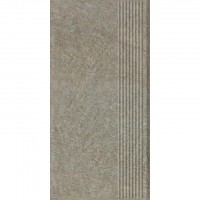 Сходинка пряма Paradyz Ceramika Eremite Taupe Stopnica Prosta Struktura Mat 600x300