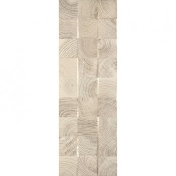 Paradyz Daikiri Wood Beige Struktura Kostki Sciana 25X75