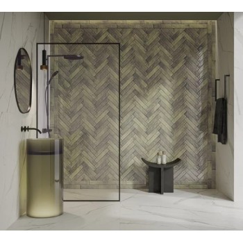 Плитка Paradyz Monpelli Olive Mix Cegielka STR 298x65