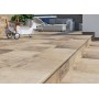 Ступень прямая с капиносом Paradyz Fondi Brown KaPиnos Stopnica Prosta 330x300