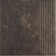 Paradyz Scandiano Brown Stopnica Prosta 300X300