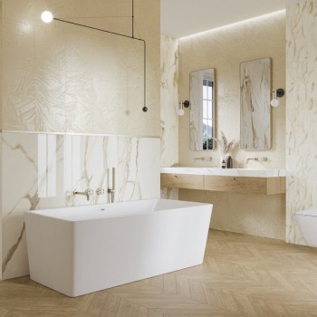 Paradyz Warm Wind Gold Heksalong Polysk 298X65