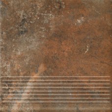 Paradyz Arteon Brown Stopnica Prosta 300X300