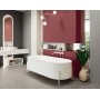 Плитка Porcelanite Dos 1841 Blanco Decor Garden 1000x1000x10