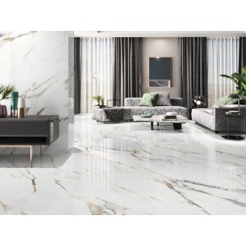 Плитка Porcelanite Dos 1219 Calacatta Gold 400x1200x9