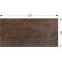 Плитка Prissmacer Dakar Brown 1200x600