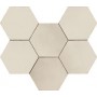Плитка Ragno RGKY Eden Esagona Cotone 182x210