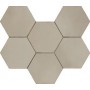 Плитка Ragno RGL0 Eden Esagona Fango 182x210