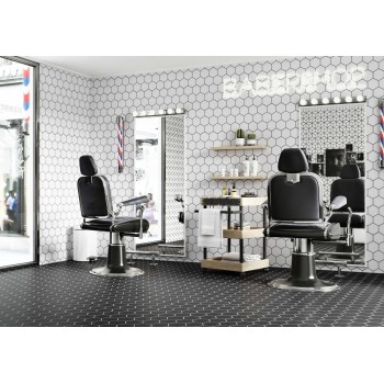 Плитка Realonda Hex Black 265x510x9