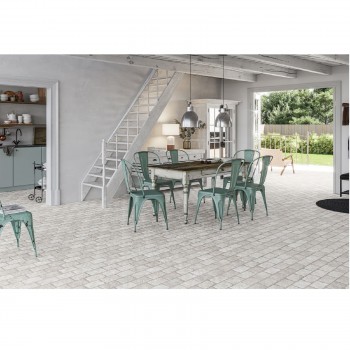 Плитка Realonda Borgogna White Cobblestone 660x440