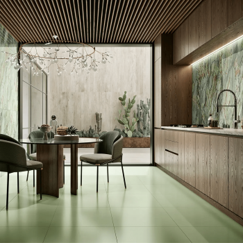 Плитка Revigres Rainforest Green Pol 1200x600