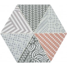 Плитка Rocersa Nordic Hexa Mix 3 200x230x8.5