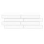 Плитка Rondine J88170 Lcch Bianco 370x61