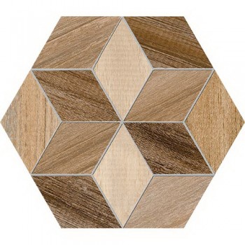 Плитка Vives Hexagono Freret Multicolor 230x266x9