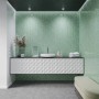 Плитка Wow Ceramic 124934 Grace O Sage Gloss 300x75