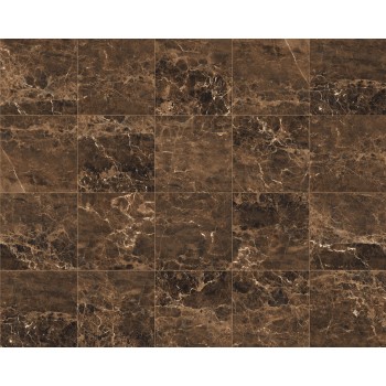 Плитка Зевс Керамика ZRXFM6BR Fiera Del Marmo Dark Emperador 600x600