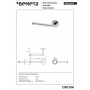 Тримач для туалетного паперу Circum 168212032L left Bemeta