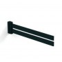 Полотенцедержатель поворотный Langberger Slim Black 2138008E-BP (43 см.)