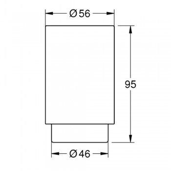Склянка для зубних щіток Grohe Selection 41029000