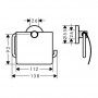 Hansgrohe Logis 41723000 Держатель туалетной бумаги