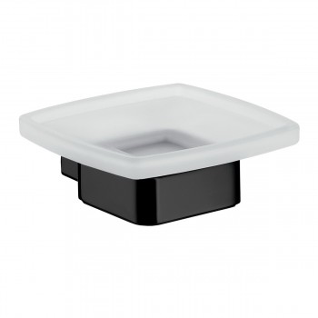 Emco 0530 133 00 LOFT BLACK мыльница + держатель подв.