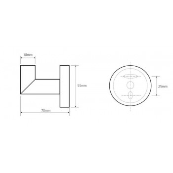 Гачок Bemeta Omega 104206022