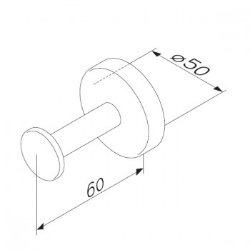 Крючок для полотенец Am Pm Inspire A50A35800