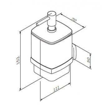 Am Pm Gem A9036900 Дозатор для мыла