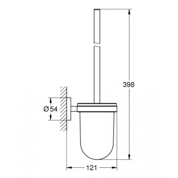 Щетка для унитаза Grohe Essentials 40374DL1