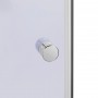 Набор Lidz душевая кабина Wawel SC80x80.SAT.LOW.GR, стекло тонированное 4 мм + поддон Mazur