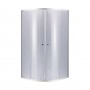 Душевая кабина Lidz Latwa SC90x90.SAT.LOW.GR, стекло тонированное 4 мм без поддона