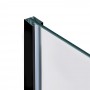 Душова перегородка Qtap Walk-In Standard BLM201.C8 100х200 см, скло Clear 8 мм, покриття CalcLess