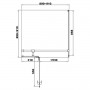 Devit Up FEN2110L Душевая кабина 90x90