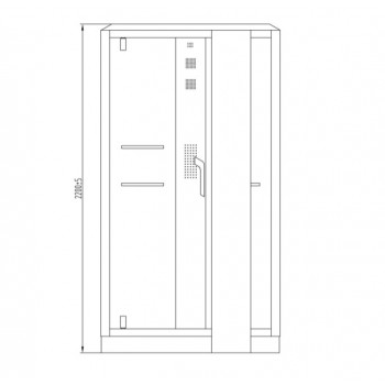 Душовий бокс Devit Soul FEN8912BR (120х90 см.) правий