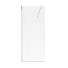 Душова перегородка Qtap Walk-In Standard CRM209.C8 90х200 см, скло Clear 8 мм, покриття CalcLess