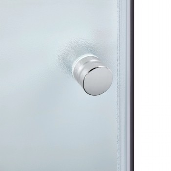 Душевая кабина Lidz Latwa SC80x80.SAT.HIGH.FR, стекло Frost 4 мм без поддона