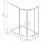 Am Pm Bliss W56G-302U120CM Душова кабіна 120x80