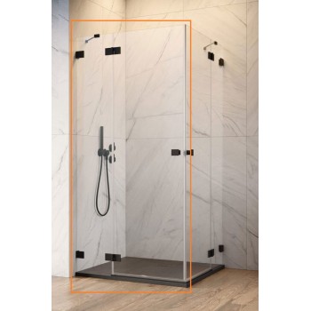 Душова кабіна Radaway Essenza Pro Black 10096090-54-01L 90 см. L (половина)