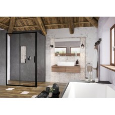 Душова стінка Ravak Blix Slim X9BM70300Z1 BLSPS-90 Transparent Black