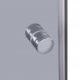 Душевая кабина Lidz Latwa SC80x80.SAT.HIGH.GR, стекло тонированное 4 мм без поддона