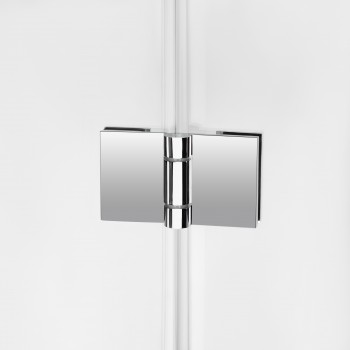 Набор Qtap душевая кабина Capricorn CRM1099SC6 Clear 2020x900x900 мм + поддон Tern 309912C 90x90x12 см с сифоном