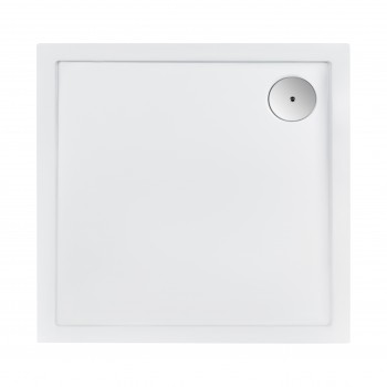 Набор Qtap душевая кабина Capricorn CRM1099SC6 Clear 2020x900x900 мм + поддон Tern 309912C 90x90x12 см с сифоном