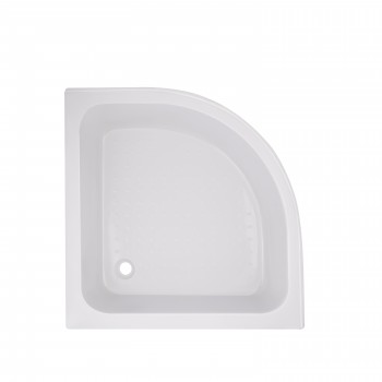 Lidz Latwa SC90x90.SAT.MID.GR Душевая кабина полукруглая, стекло тон. 4 мм + Lidz Душевой поддон KAPIELKA ST90x90x26, с панелью