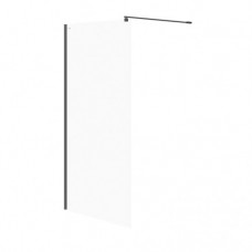 Душевая кабина WALK-IN Cersanit MILLE 120x200 прозрачное стекло, профиль черный